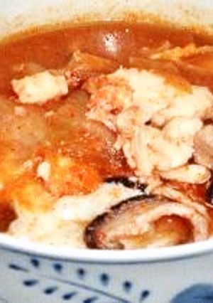 スンドゥブ〜あさりとつぶし豆腐のチゲ〜-レシピのメイン写真