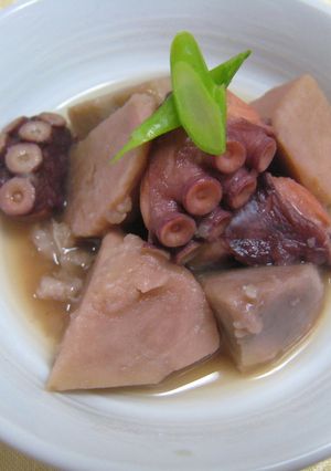 圧力鍋で♪たこと里芋の柔らか煮-レシピのメイン写真