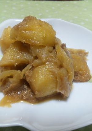 ツナとジャガ芋 肉じゃが風-レシピのメイン写真