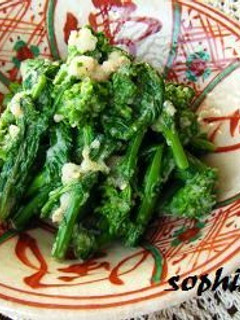 菜の花の明太マヨ和え♪♪-レシピのメイン写真