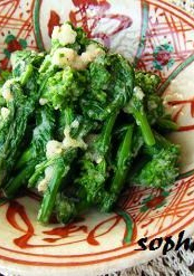 菜の花の明太マヨ和え♪♪-レシピのメイン写真