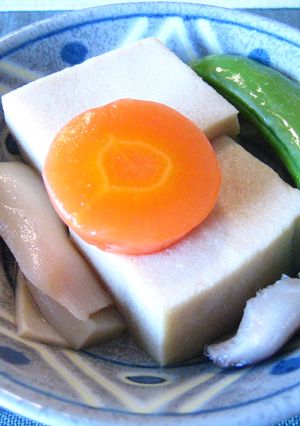 我が家定番の。高野豆腐の含め煮-レシピのメイン写真