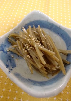 おばあちゃんの味♡きんぴらごぼう-レシピのメイン写真