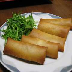 รูปของ 骨折した息子へ。納豆春巻き♪