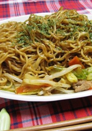 うちの焼きそばの作り方-レシピのメイン写真