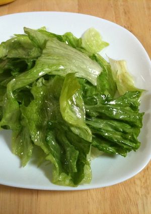 ちょうかんたん☆レタスサラダ-レシピのメイン写真