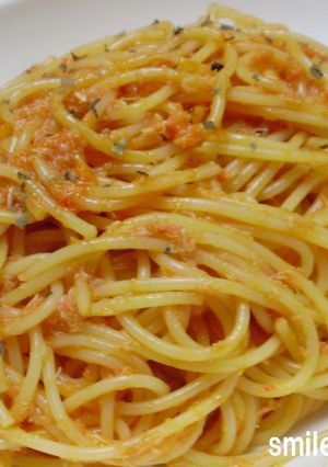 お手軽♬カニ缶トマトパスタ❤-レシピのメイン写真