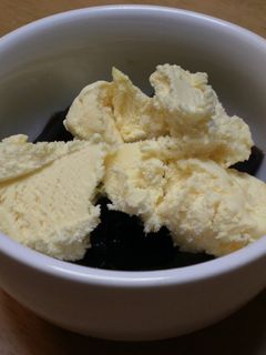 コーヒーゼリー バニラアイス添え-レシピのメイン写真
