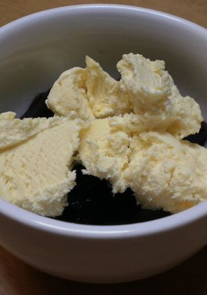 コーヒーゼリー　バニラアイス添え-レシピのメイン写真