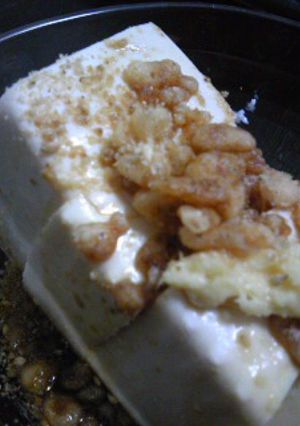 新食感★揚げ玉サクサク冷奴-レシピのメイン写真