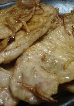 豚丼っぽい？チリチリ生姜のしょうが焼き☆-レシピのメイン写真