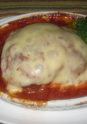 トマトソース煮込みハンバーグ-レシピのメイン写真