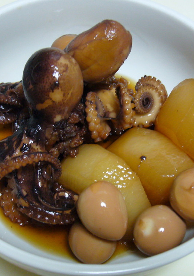 『タコと大根のこっくり旨煮』-レシピのメイン写真