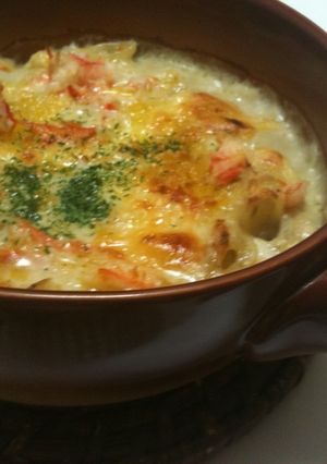 本格！簡単カニグラタン♪-レシピのメイン写真