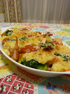 ♪エビとお野菜のタルタルソース焼き♪-レシピのメイン写真