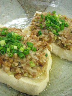 レンジで簡単! 中華風蒸し肉そぼろ豆腐-レシピのメイン写真