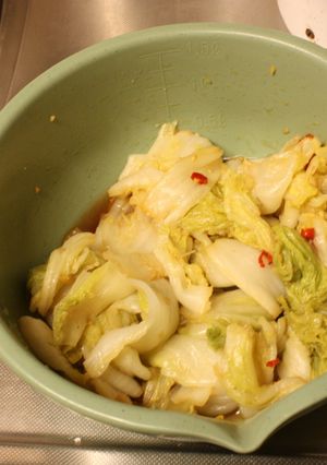白菜の甘ずっぱい漬け物-レシピのメイン写真
