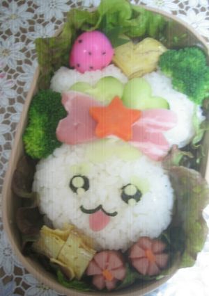 キャラ弁☆ハートキャッチプリキュアシプレ-レシピのメイン写真