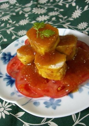 大葉チーズｉｎささみピカタ❀おろしポン酢-レシピのメイン写真