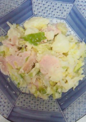 たっぷりキャベツとじゃがいものサラダ-レシピのメイン写真