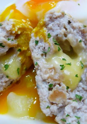 じゃが芋ソース♪カツがバーグにロコモコに-レシピのメイン写真