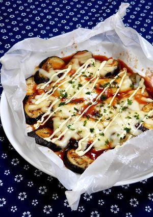 博多屋台の味★簡単★なすのチーズ焼き！-レシピのメイン写真