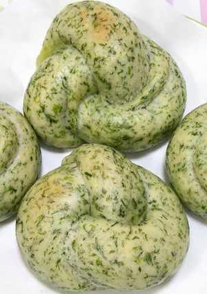 ベーグル★わさび菜チーズ★-レシピのメイン写真