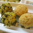 幼児食 とうもろこしご飯のおにぎり