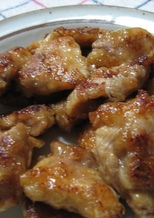 豚肉と玉ねぎのカリッもちっ焼き！-レシピのメイン写真
