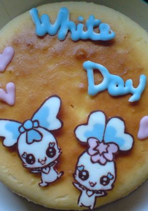 材料これだけ☆スフレチーズケーキ-レシピのメイン写真