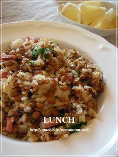 ネバネバ納豆チャーハン-レシピのメイン写真