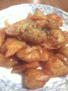 じゃがいもとソーセージのケチャップ炒め-レシピのメイン写真