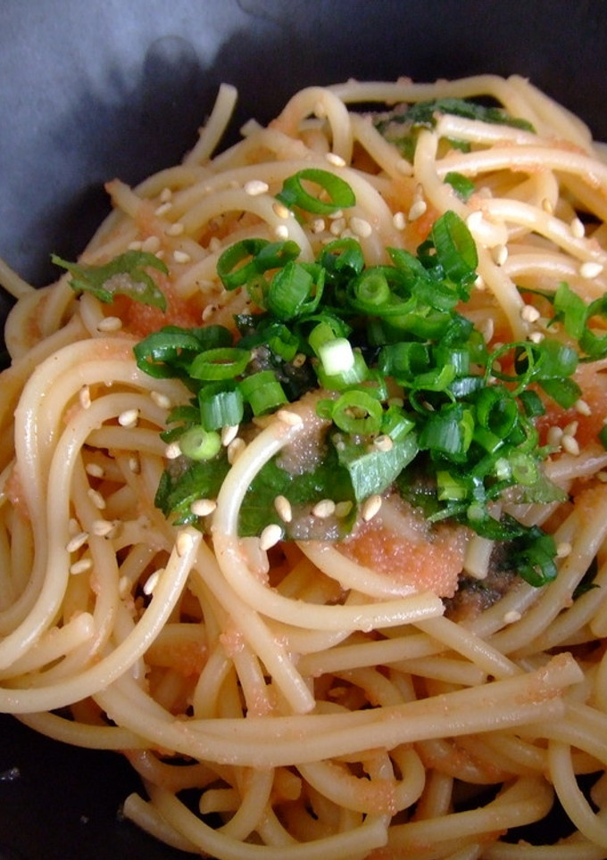 茹でて混ぜるだけ！明太子の和風パスタ-レシピのメイン写真