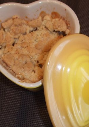 イギリスのデザート♪りんごのクランブル-レシピのメイン写真