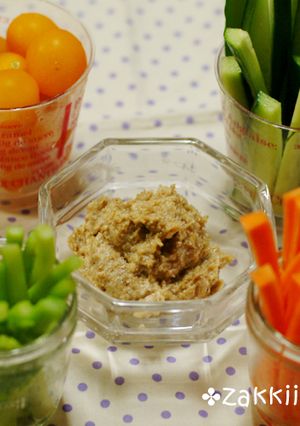 生野菜にディップ！味噌ゴママヨネーズ-レシピのメイン写真