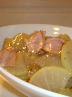 簡単!!おいしぃ☆大根とハムの中華炒め-レシピのメイン写真