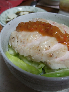 鶏胸肉のピリ辛どんぶり-レシピのメイン写真