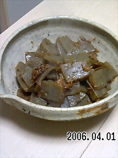 こんにゃくの土佐煮-レシピのメイン写真