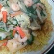 野菜たっぷり☆中華あんかけかた焼きそば