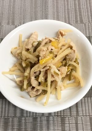 【保育園給食】チンジャオロース-レシピのメイン写真