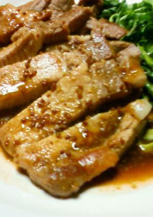 ☆豚肉のヘルシー♪マ酢タードソース☆-レシピのメイン写真