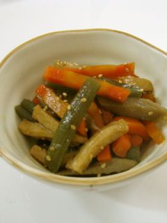 ふきと根菜の炒め煮-レシピのメイン写真