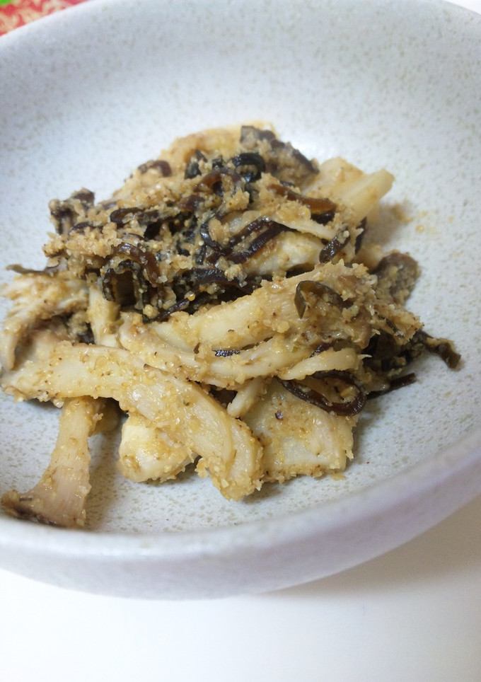 レンジと塩昆布で♪エリンギのごま和え-レシピのメイン写真