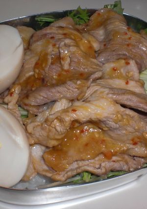 3分弁当　～韓国風焼き肉～-レシピのメイン写真