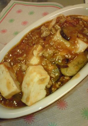 トマト入り☆麻婆ナス豆腐-レシピのメイン写真