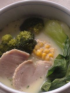 インスタント過ぎ?ヘルシー豆乳ラーメン-レシピのメイン写真