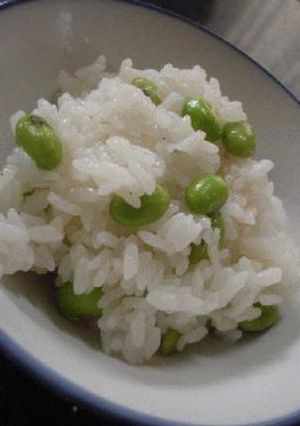 梅昆布茶で炊いた「枝豆ごはん」-レシピのメイン写真