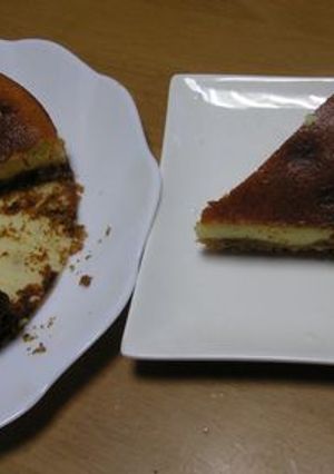 簡単!ベークドチーズケーキ-レシピのメイン写真