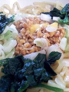 ネバネバ納豆汁無しラーメン-レシピのメイン写真
