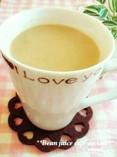 忙しい朝でもホッ♪豆乳カフェオレ-レシピのメイン写真